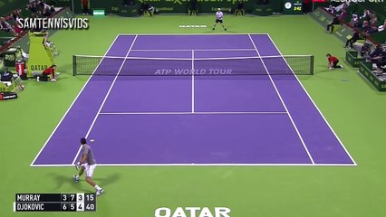 Andy Murray Vs Novak Djokovic - Qatar Open Doha 2017 Final_56