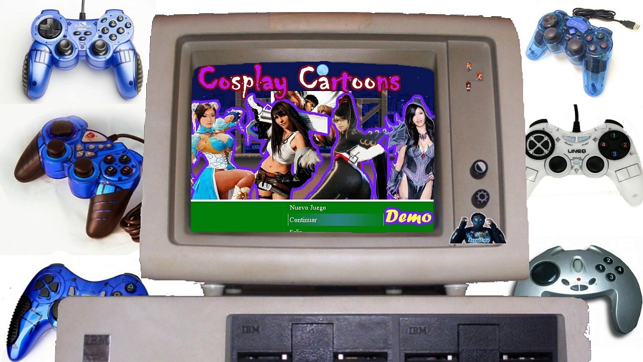 cosplay cartoon demo trailer