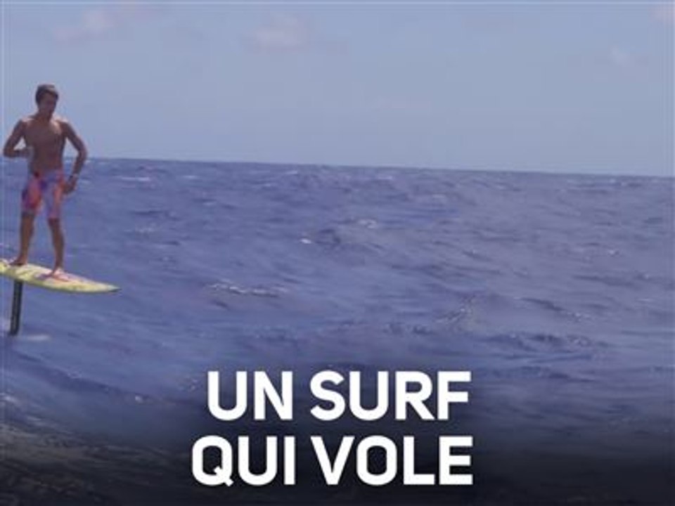 Encore plus cool que le surf, le foilboard !