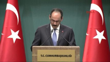 Cumhurbaşkanlığı Sözcüsü Kalın; Genel Başkanlık, AK Parti'nin Talebiyle Değerlendirilecek 2