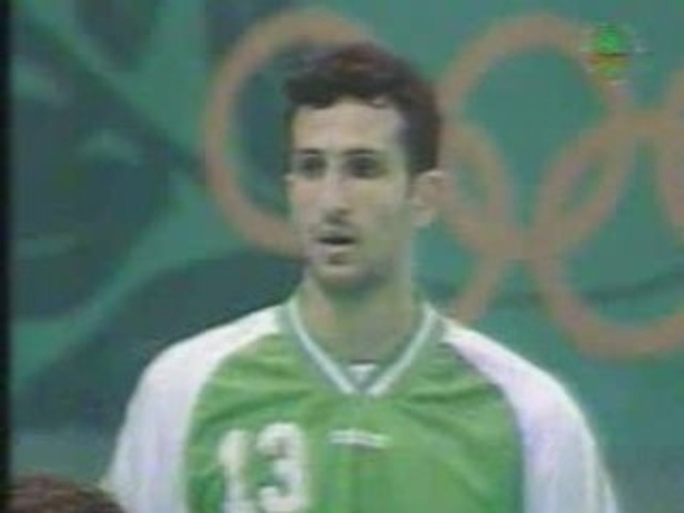 HANDBALL  J.O Atlanta  Algérie vs Allemagne 1/4