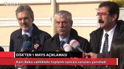 DİSK'ten 1 Mayıs açıklaması