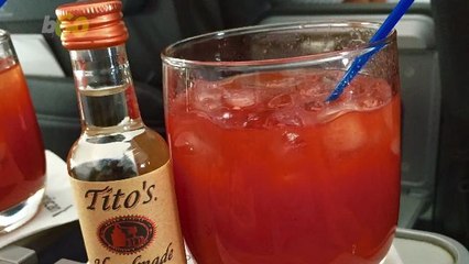 Why Your Bloody Mary Tastes so Good on the Plane