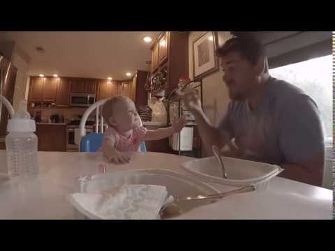 Dad Uses Sign Language to Teach His Daughter 'If You're Happy and You Know It'