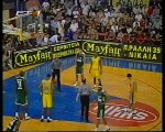 2003 Greek playoffs semifinals game 2 Peristeri-Panathinaikos part 2/2