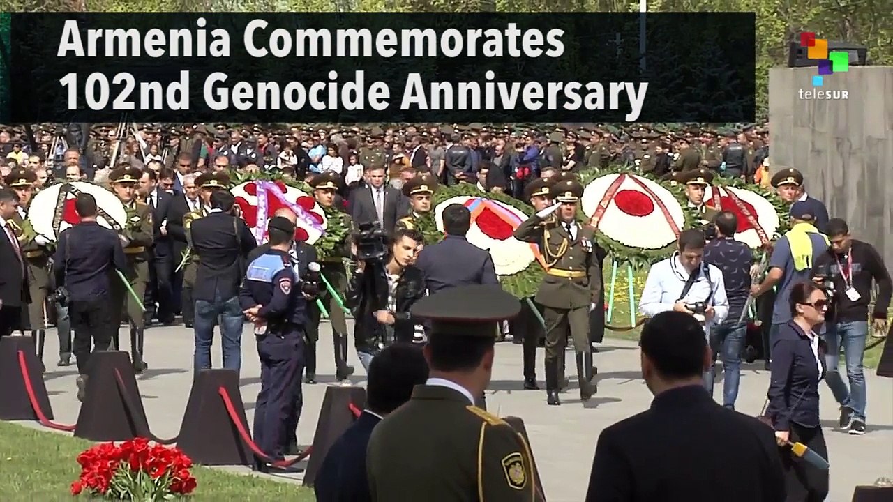 Armenia Commemorates 102nd Genocide Anniversary