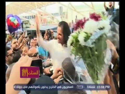 #الستات_مايعرفوش_يكدبوا | وصول الموسيقار العالمي ياني إلى القاهرة