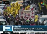 Prisioneros palestinos denuncian vejaciones con huelga de hambre