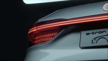 2018 Audi e-tron Sportback Concept Design, Lights