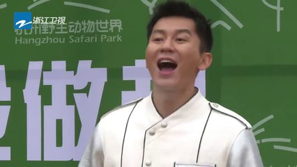 【花絮】 热巴与鸵鸟赛跑 一擒一纵实力超群 《奔跑吧》Keep Running EP.2 20170421 [ 浙江卫视官方HD ]