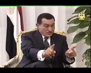 مبارك يقول الإسرائيليين إخوتنا وربنا يرحم بيجين