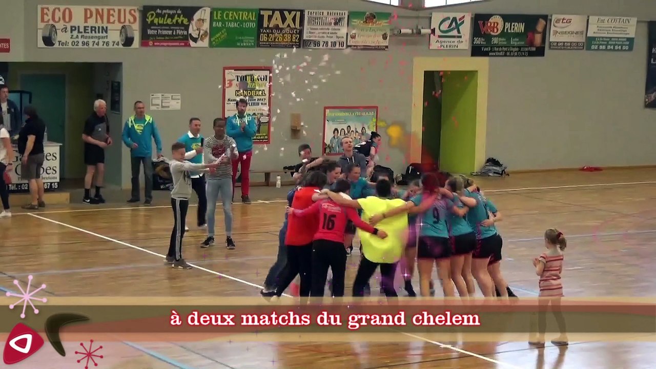 Les filles championnes