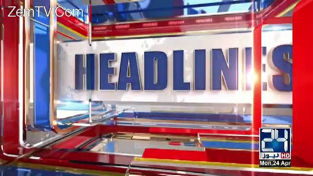 Channel24 9pm News Bulletin – 24th April 2017