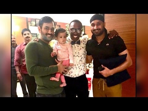 Dwayne Bravo challenges MS Dhoni and Harbhajan for 'Champion Dance' at Wankhede Stadium