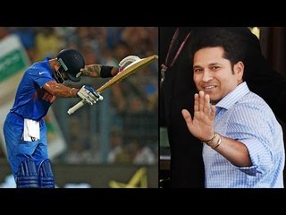 Video herunterladen: Virat Kohli says nobody is special than Sachin Tendulkar