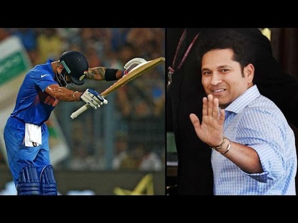 Virat Kohli says nobody is special than Sachin Tendulkar