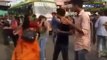 Woman slaps girl during flash mob for stopping traffic, Watch video