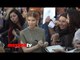 Kate Mara Signs Autographs For The Mob of Fans at TRANSCENDENCE Premiere