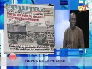 Revue de Presse - 29 Juin 2012