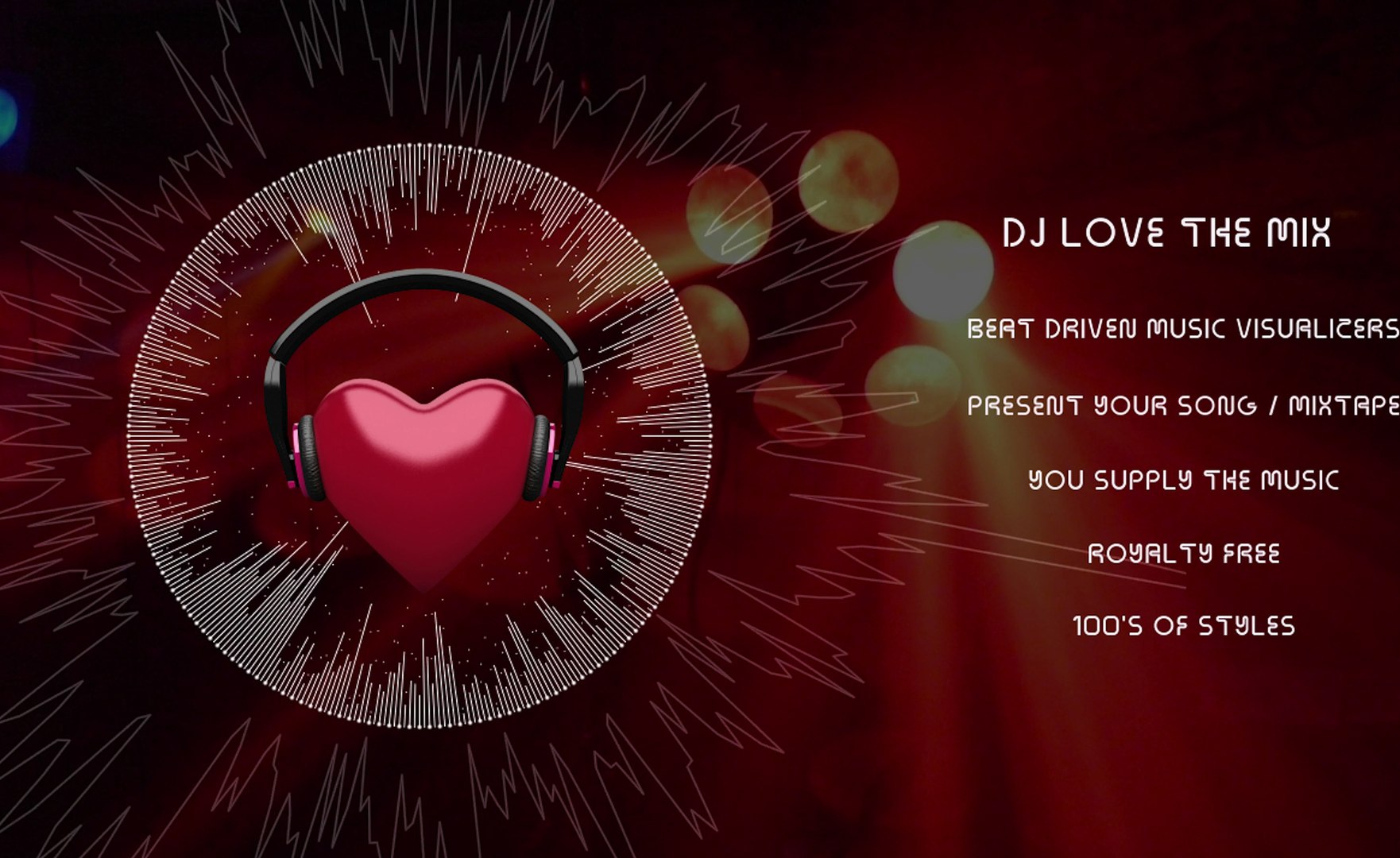 ⁣Visualizer Demo Royalty Free - Spin Style