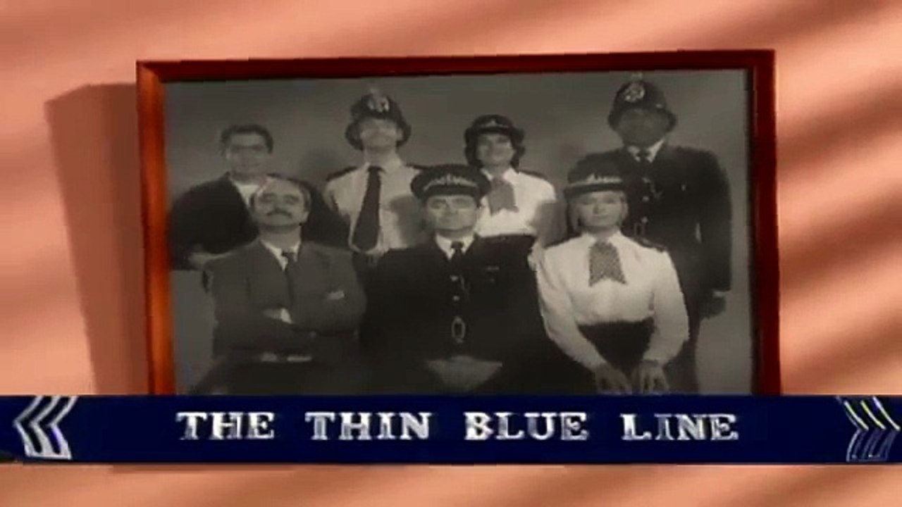 Getting undressed - The Thin Blue Line