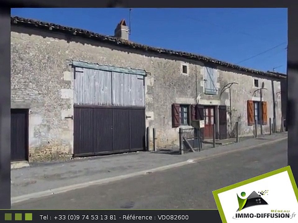 Maison A vendre Civray 106m2 - 44 200 Euros