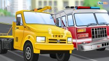 Learn Colors Emergency Car Compilation w Red Fire Truck Cars Cartoon for Kids & Kids Animation