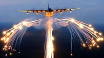 C130 fireworks Flares