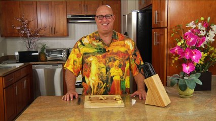 Chef Roc Tip - Peeling Ginger