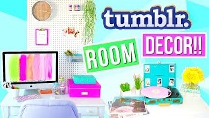 DIY Tumblr Room Decor + Organization 2016! Alisha Marie