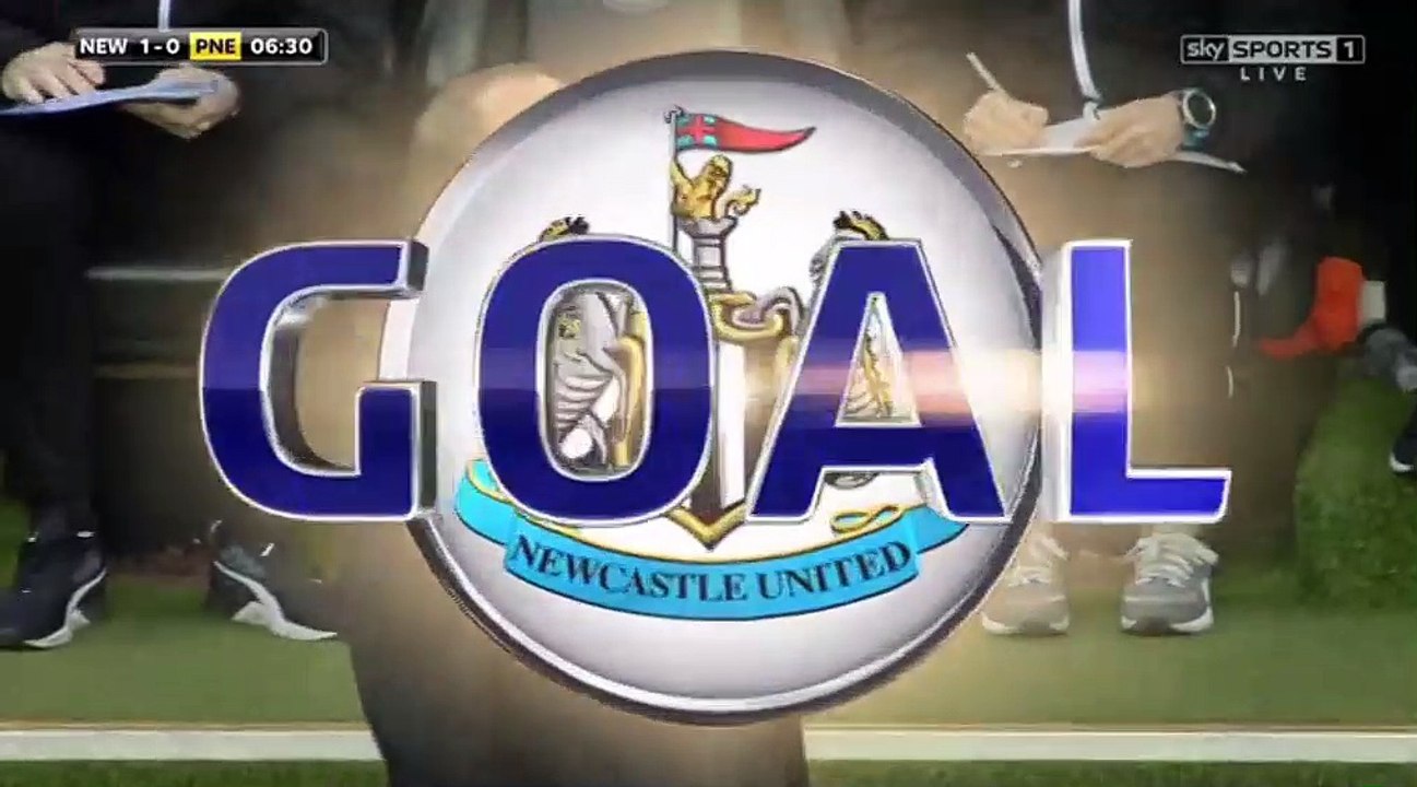 Ayoze Pérez Goal HD - Newcastle United 1-0 Preston North End - 24.04.2017 HD