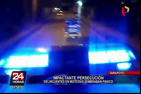 Tras persecución capturan a peligrosos “raqueteros” en Tarapoto