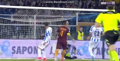 Nainggoland  He  Hit  The Post    HD  0-0   Pascara  VS  Roma  24-04-2017