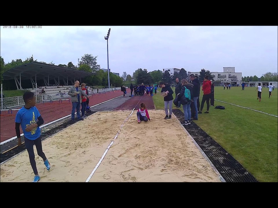 Animation Athlétisme Villejuif le 22/04/2017 Saut Poussins/Poussines