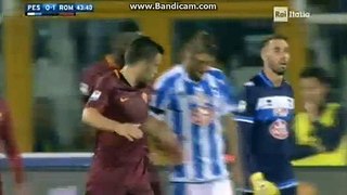 Strootman goal 0-1 | Pescara - Roma 24/04/2017