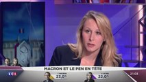 Marion Maréchal-Le Pen l'invitée de LCI pour commenter les résultats de l'élection (24/04/2017)