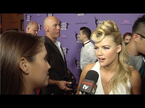 Witney Carson Interview Make Your Move Premiere Red Carpet #DWTS