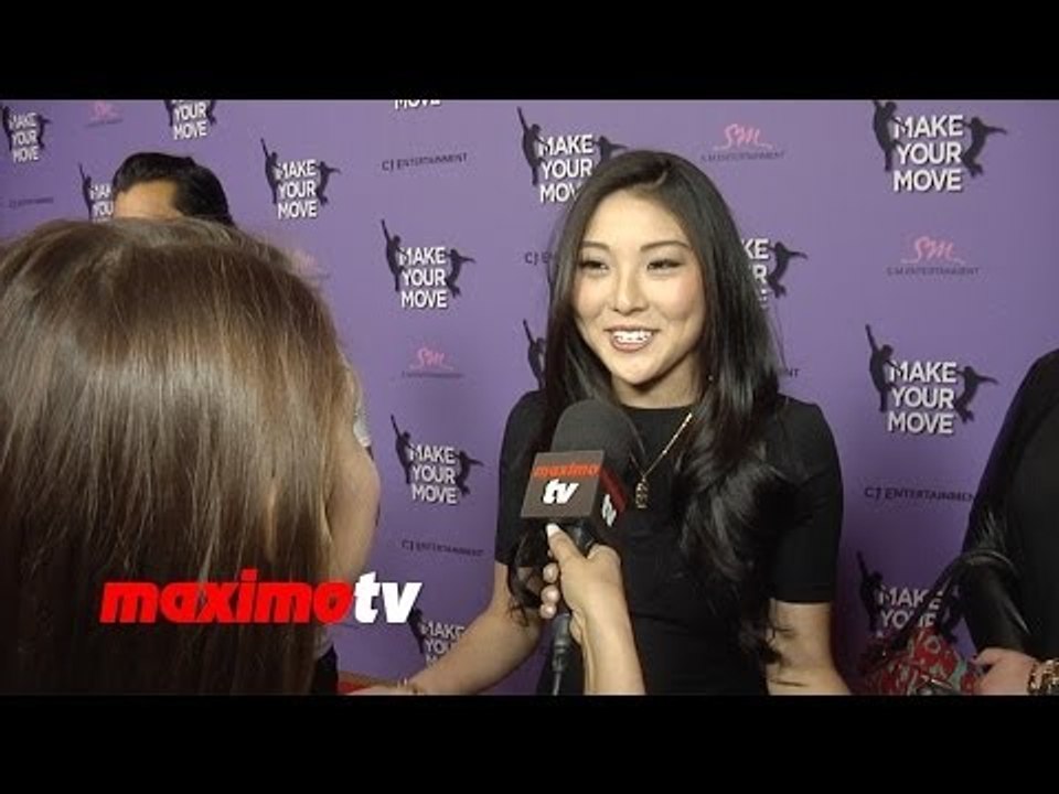Miki Ishikawa on Working With BoA "Make Your Move" Premiere Red Carpet