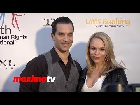 Johnathon Schaech and Julie Solomon Youth for Human Rights International Celebrity Benefit Event