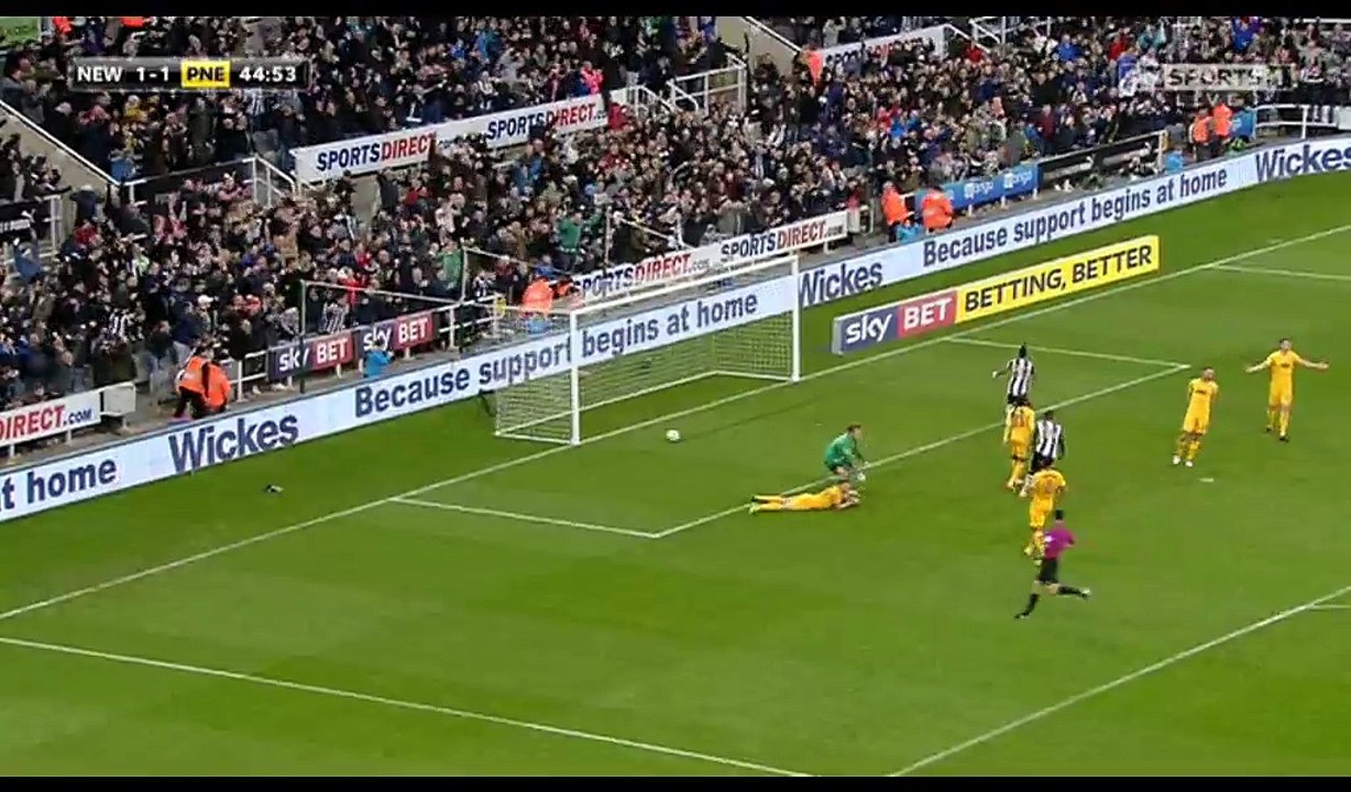 Christian Atsu Goal HD - Newcastle Utd 2-1 Preston - 24.04.2017