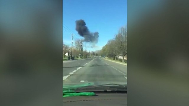 F-16 fighter jet crashes in Maryland