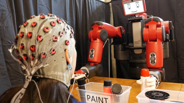 Brain-controlled robots developed by MIT