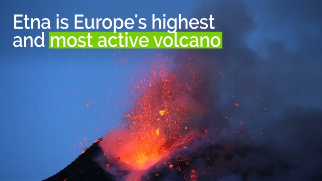 Volcanic explosion on Mount Etna injures 10