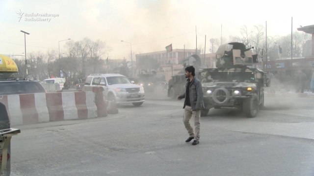 Security forces surround Kabul military hospital following terrorist attack