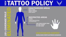 US Air Force updates tattoo policy