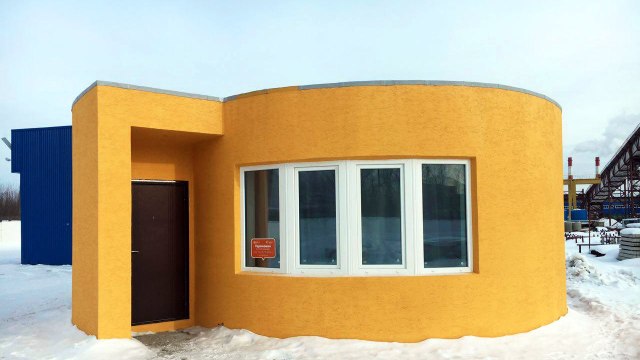 Russia’s first 3D printed home built in just 24 hours