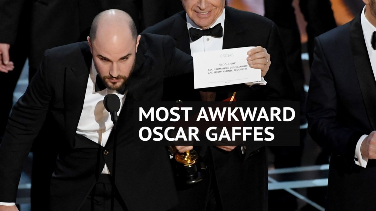 Was the La La Land Best Picture gaffe the most awkward moment in Oscars history? video Dailymotion