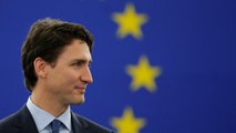 Justin Trudeau urges Canada and EU to lead world economy
