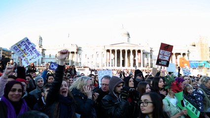 The political gets personal at Women's March on London
