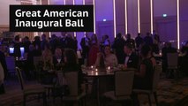 Donald Trump supporters celebrate at Great American Inaugural Ball